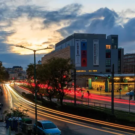Apartment Aiolos Luxury Metro Acropolis 7 Near Museum Of Modern Art Athens
