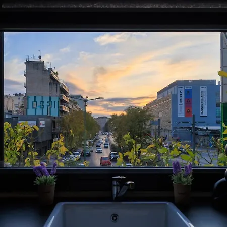 Aiolos Luxury Metro Acropolis 7 Near Museum Of Modern Art *